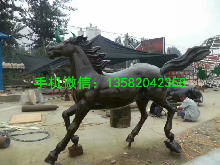 铜马雕塑 动物铜雕塑
