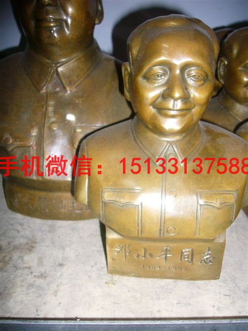 邓小平人物铜雕塑 伟人铜雕塑