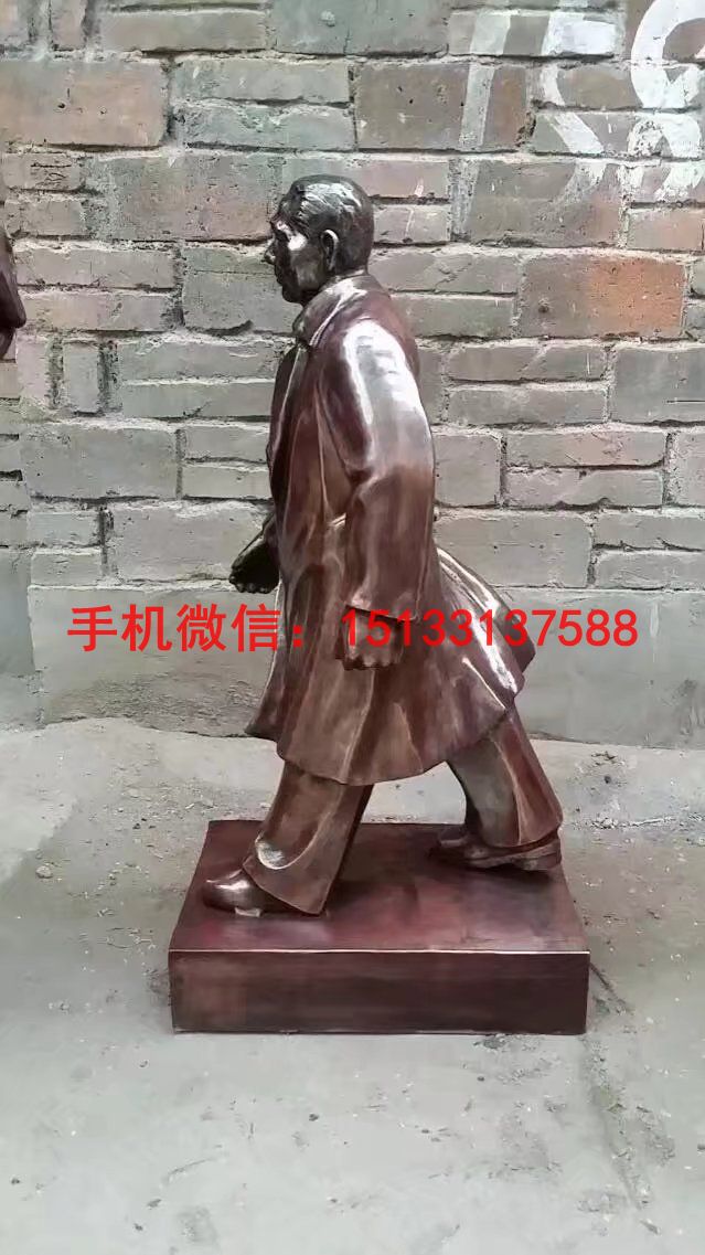 邓小平人物铜雕塑 伟人铜雕塑4