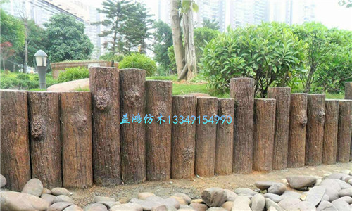 陕西专供,仿木桩,水泥仿木桩,仿松木桩,专业打造做工精细