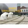 福建抽象北极熊雕塑摩天轮海岸主题雕塑定制