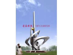 企业不锈钢装饰雕塑企业不锈钢形象雕塑图2