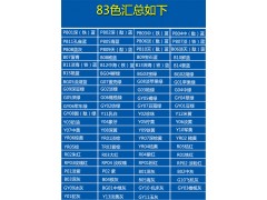 漆膜颜色标准样卡GSB05-1426-2001国标色卡色标图3