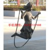 跳绳人物铜雕塑,广场铜雕塑