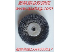 厂家直销优质磨料丝圆盘刷尼龙丝圆盘刷抛光圆盘刷图3