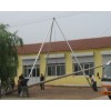 铝合金三角立杆机15米电线杆立杆器