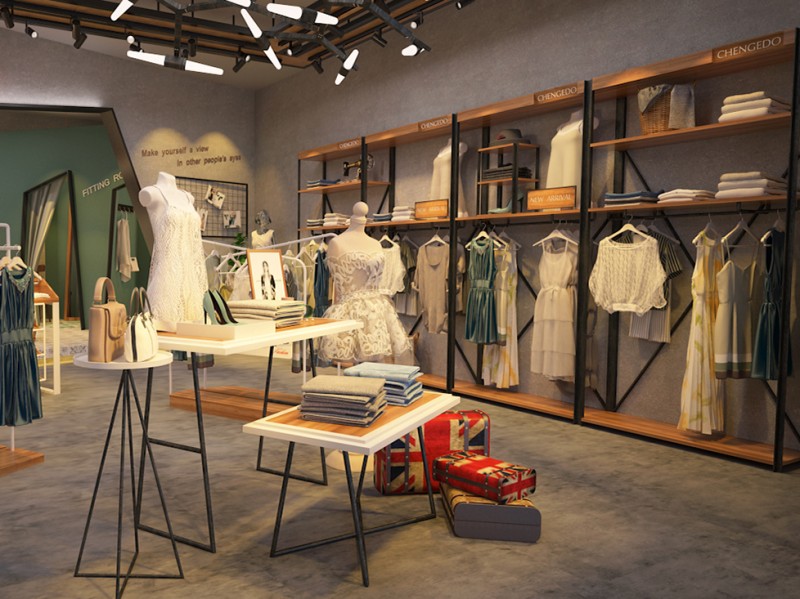 西安欧浓装饰 - 服装店装修（1）