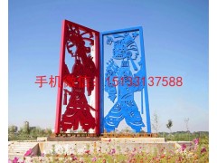 不锈钢剪影文化展示雕塑，景观不锈钢雕塑，海南不锈钢雕塑厂家图2