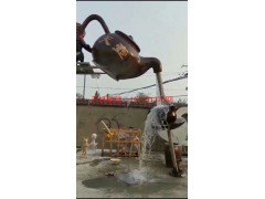 玻璃钢喷水天壶雕塑，来宾环球玻璃钢雕塑厂家图3