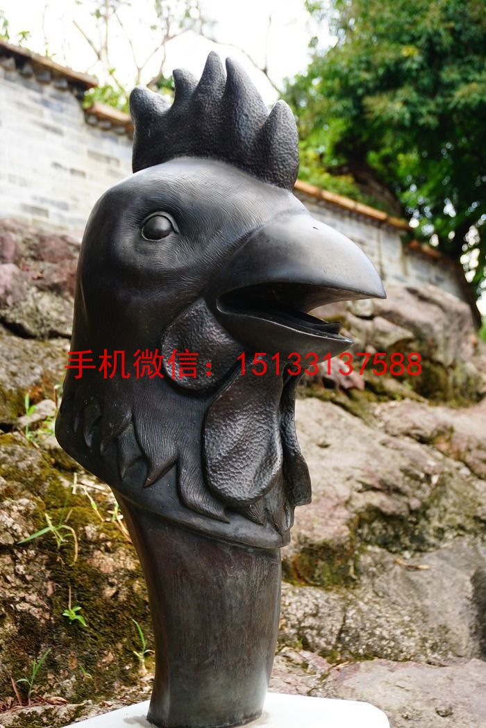 铸铜十二生肖兽头雕塑 广场十二生肖雕塑2