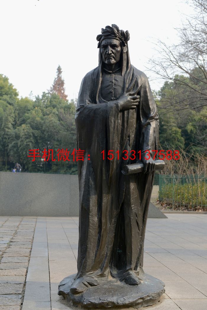 西方国家人物铸铜雕塑7