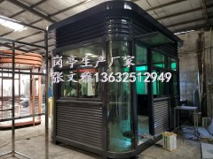 深圳钢结构岗亭厂家,钢结构轻工房屋,钢结构岗亭,形象岗亭图2