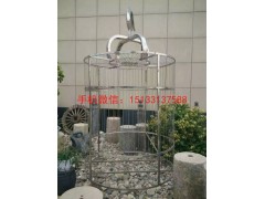 不锈钢鸟笼雕塑厂家直销金牌厂家图2