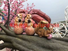 玻璃钢仿真松鼠雕塑厂家直销豪华品质图3