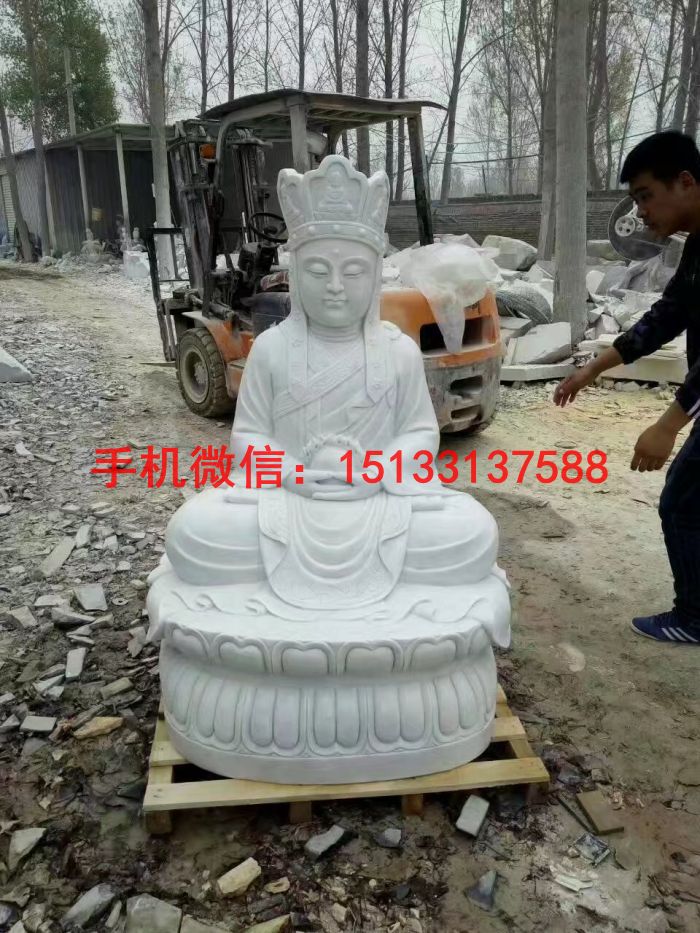 地藏王石雕佛像