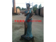 西方人物铜雕塑厂家直销小品雕塑、广场景观天壶、水果蔬菜雕塑图2