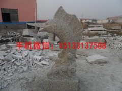石雕鱼，园林景观石雕图2