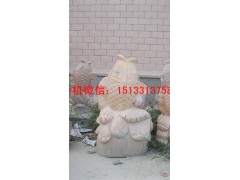 石雕鱼，园林景观石雕图3