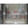 上海电动PVC水晶门遥控车库门不锈钢镂空网型门定做
