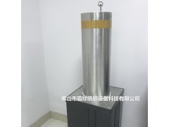 【盾标防护】半自动升降柱-机械式伸缩柱-手动升降柱厂家图2