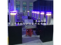 【盾标防护】伸缩式防撞柱-不锈钢防撞阻车路障-升降挡车柱图3