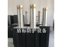 【盾标防护】全自动升降柱-隐形升降车桩-不锈钢止车防护柱图2