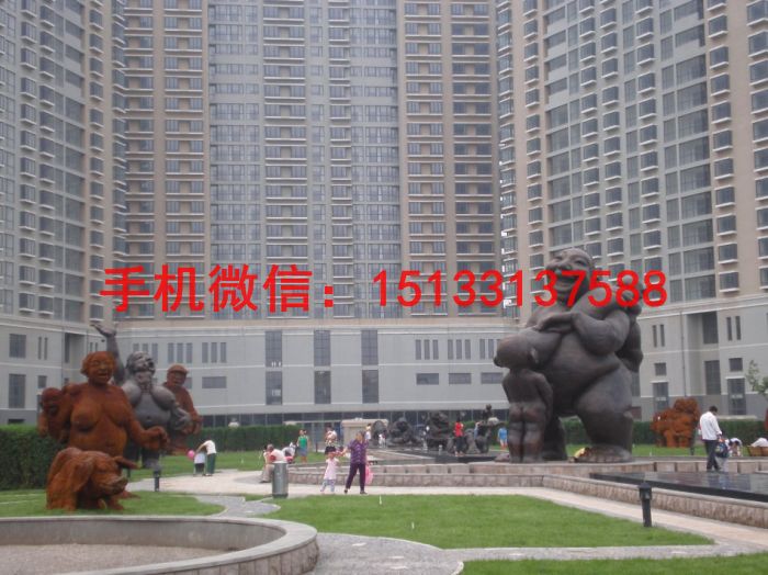 公园人物铜雕塑 大型人物铜雕塑 (2)