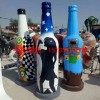 ktv酒瓶雕塑，质美价廉玻璃钢艺术品,玻璃钢雕塑图片大全