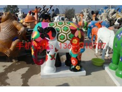 玻璃钢动物雕塑，玻璃钢彩绘雕塑图片大全图2