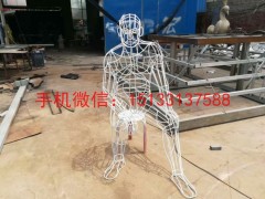 不锈钢人物雕塑，不锈钢雕塑图片大全图2