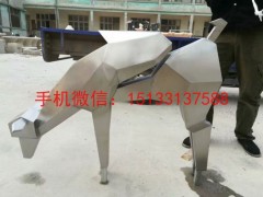 动物雕塑，不锈钢动物雕塑图片大全图2