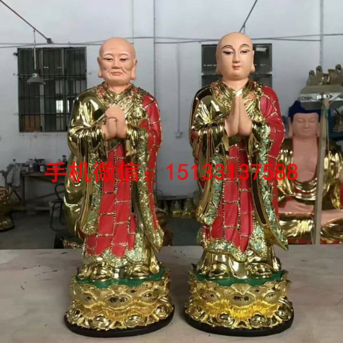阿难迦叶贴金