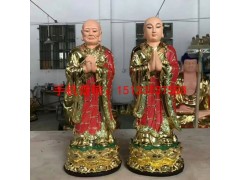 阿难迦叶玻璃钢佛像，佛像雕塑厂家图2