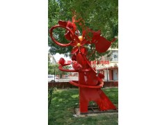 不锈钢公园雕塑，不锈钢雕塑厂家图2
