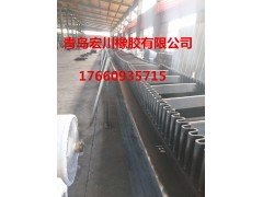 供应大倾角挡边带大倾角挡边皮带青岛宏川橡胶厂家图2