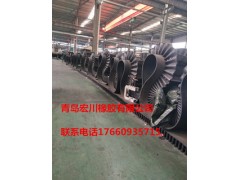供应环形大倾角挡边带波状挡边橡胶带批发图2