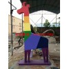 长颈鹿抽象雕塑制作厂家