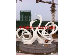 江西母子天鹅雕塑不锈钢天鹅雕塑制作厂家图3