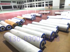 广东深圳水晶沙5.5mm羽毛球场地胶室内塑胶地板图3