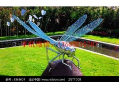 不锈钢蜻蜓雕塑，藏自治区不锈钢雕塑厂家图2