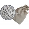 白色烘焙石/烘焙重石袋装500克/食品级烘焙颗粒出口