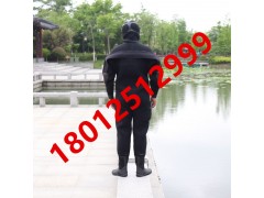 693全封闭干式潜水服工程作业潜水衣全面罩潜水服图3