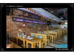 沈阳韩式烧烤店装修效果图_韩式烧烤店装修设计的注意事项图2