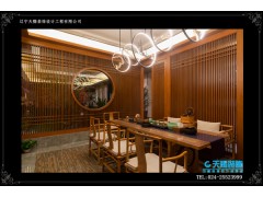 沈阳茶楼装修设计公司_茶楼装修效果图_精选环保材料图2