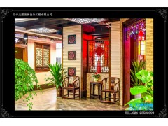 沈阳茶楼装修设计公司_茶楼装修效果图_精选环保材料图3