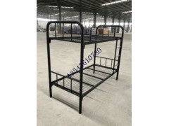 佛山上下铺铁架床工厂公寓/工地宿舍简约铁架床批发图3