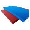 制衣厂烫台专用耐高温硅胶海绵板蓝色红色硅胶泡棉板卷材泡沫板