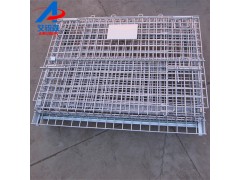 车间周转折叠仓储笼仓库笼网格笼价格图2