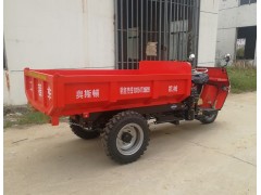 奥斯顿厂家直销柴油三轮车建筑工地液压自卸后翻斗车图2