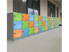 厂家供应ABS塑料书包柜中小学学生环保书包柜图2